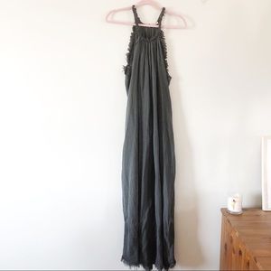 Linen Beach style boho Dress